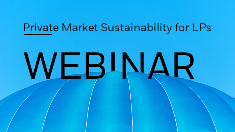 Webinar - Insight Sustainability for LPs