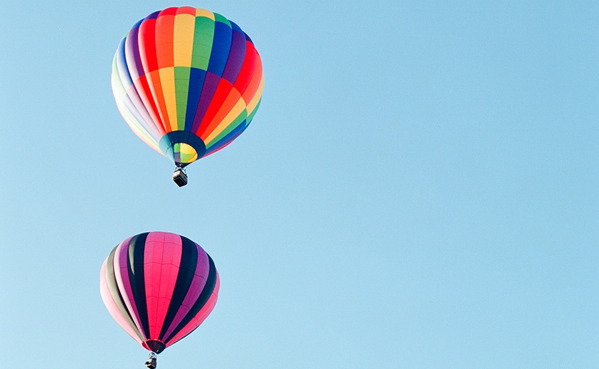 hot air balloons