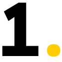 One number icon