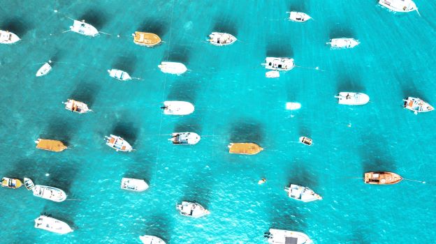 Boats on the water